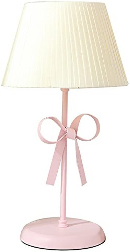 WENGAN Multifunction Desk lamp Nordic Fresh Style Table Lamp, Yellow Cloth Lamp Shade Girls Princ... | Amazon (US)