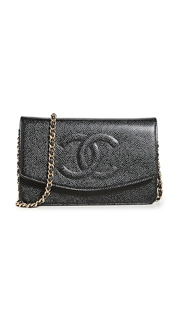 Chanel Timeless Wallet On Chain, Caviar | Shopbop