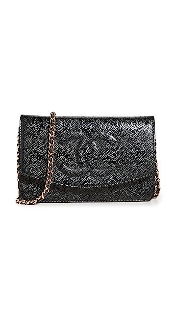 Chanel Timeless Wallet On Chain, Caviar | Shopbop