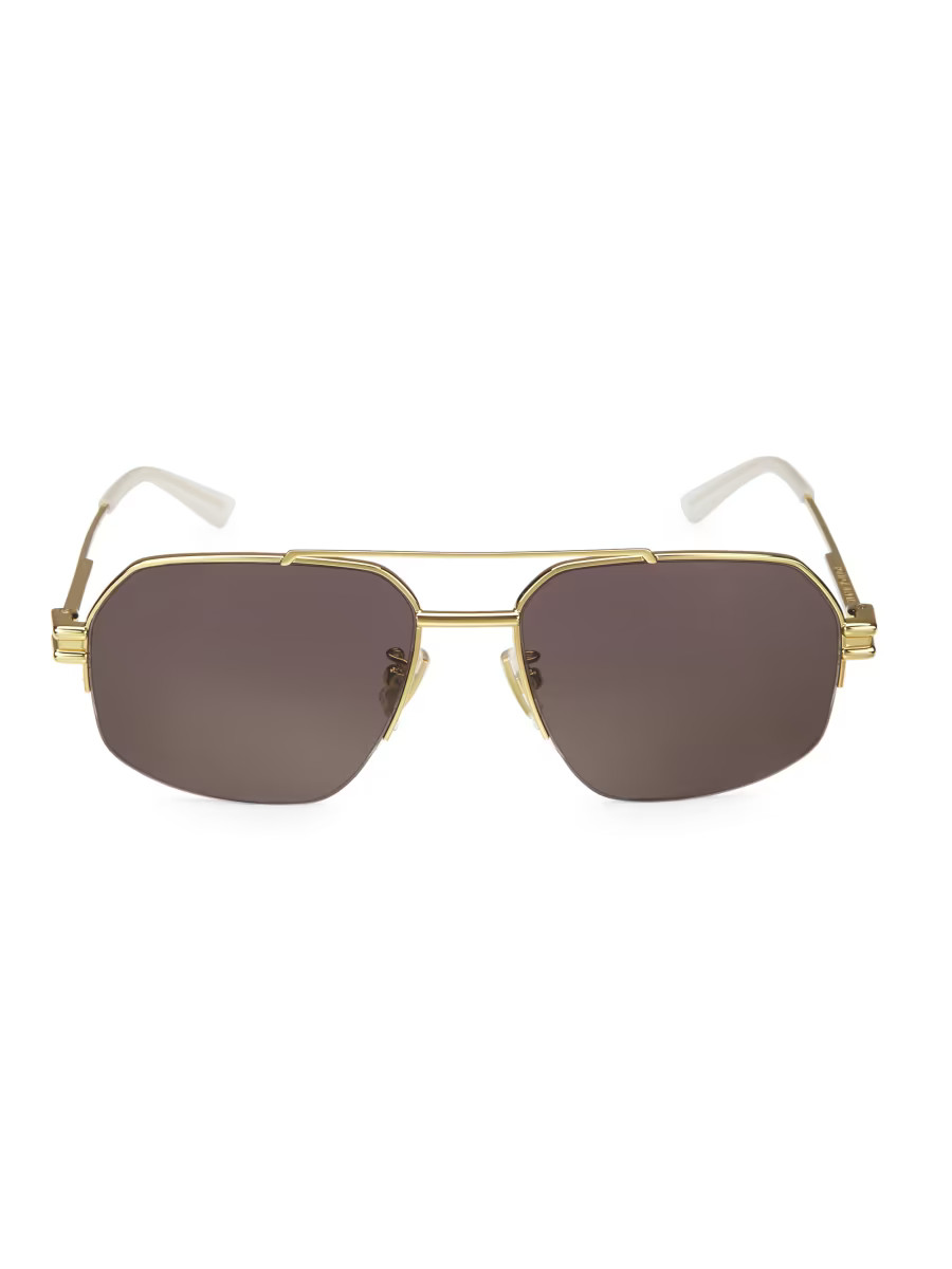 57MM Square Sunglasses | Saks Fifth Avenue