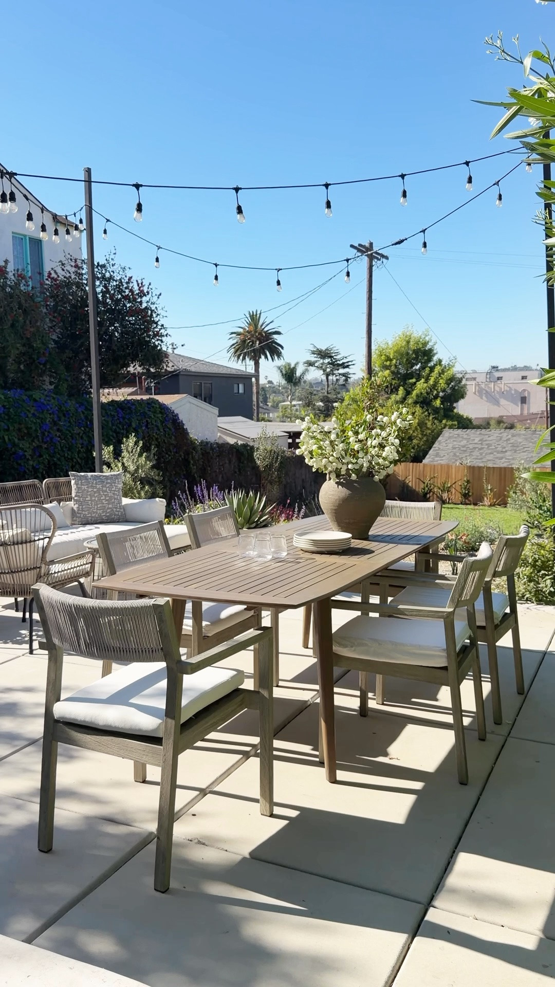 #ad I am absolutely loving this new dining table! Really high quality and love that it’s expandable! Such a great addition to the backyard space. I am always able to find everything and anything I need for Home inspiration at Wayfair. It’s my go-to destination for everyday home inspiration-to elevate any space. @wayfair, #Wayfair, #WayfairPartner

#LTKHome #LTKSaleAlert