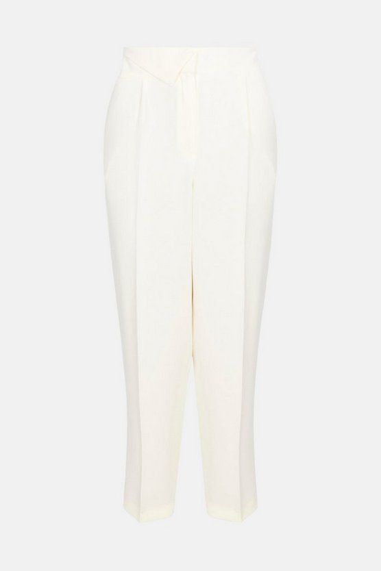 Essential Tailored Slim Leg Trousers | Karen Millen UK + IE + DE + NL