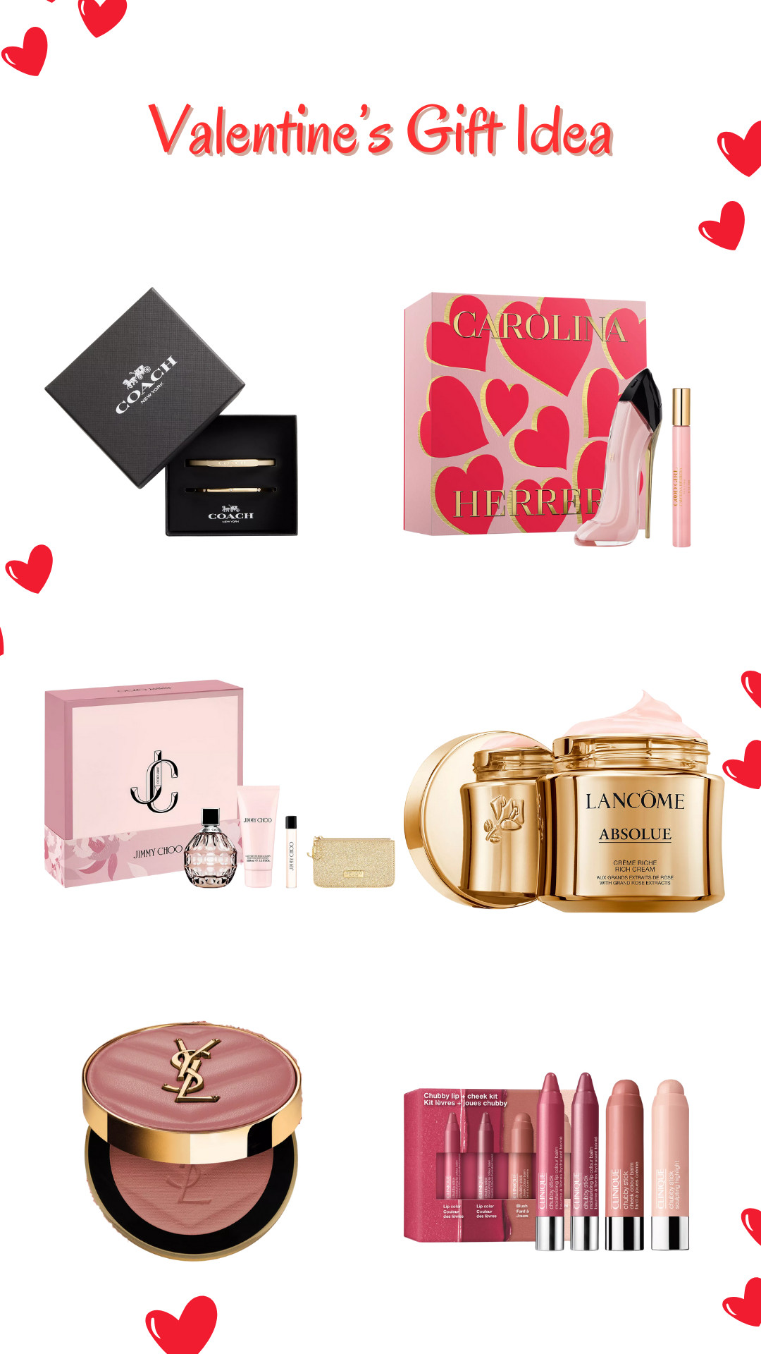 Valentine’s gift ideas that feel special ❤️ Easy options if you’re looking for something classic, romantic, and gift-ready.

#LTKbeauty
#ValentinesGift
#GiftIdeas
#BeautyGifts
#FragranceGifts
#ValentinesDay
#LuxuryBeauty 

 #LTKFindsUnder50 #LTKBeauty
