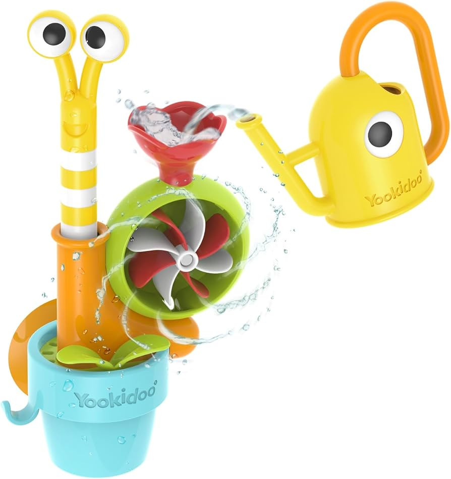 Yookidoo Toddler Baby Bath Toy (Ages 1-3) Pop-up Snail Sprinkler - Garden Adventure Set with Wate... | Amazon (US)