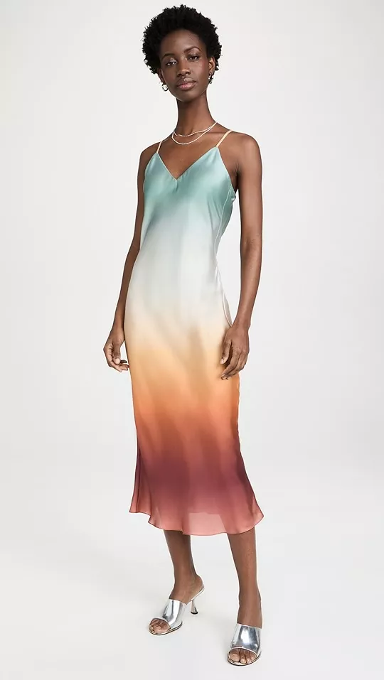 Ombre slip outlet dress