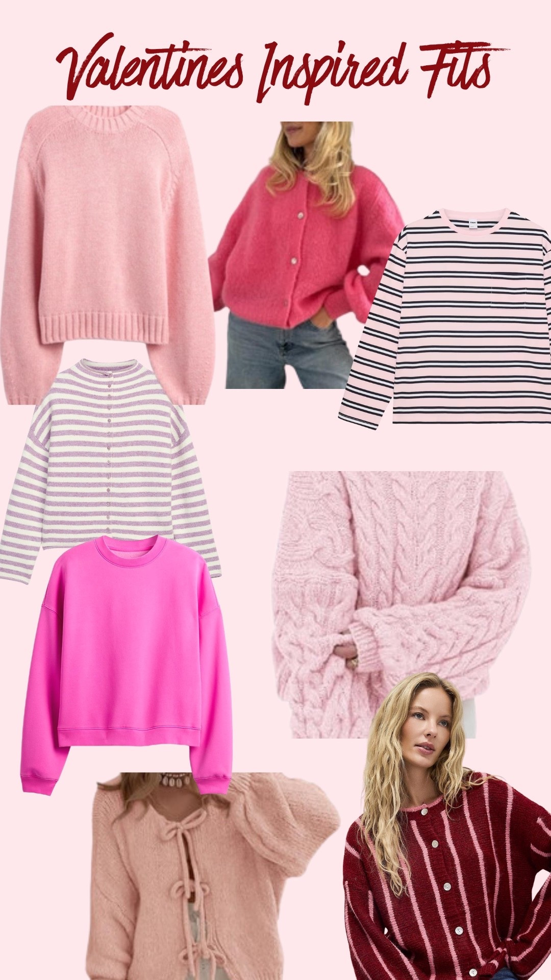 Valentine’s Day Inspired Outfits 🎀💕