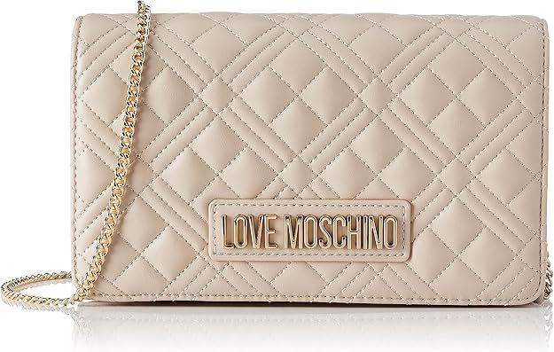 Love Moschino Women's Shoulder Bag, Pre Fall Winter 2021 Collection, White, U | Amazon (UK)