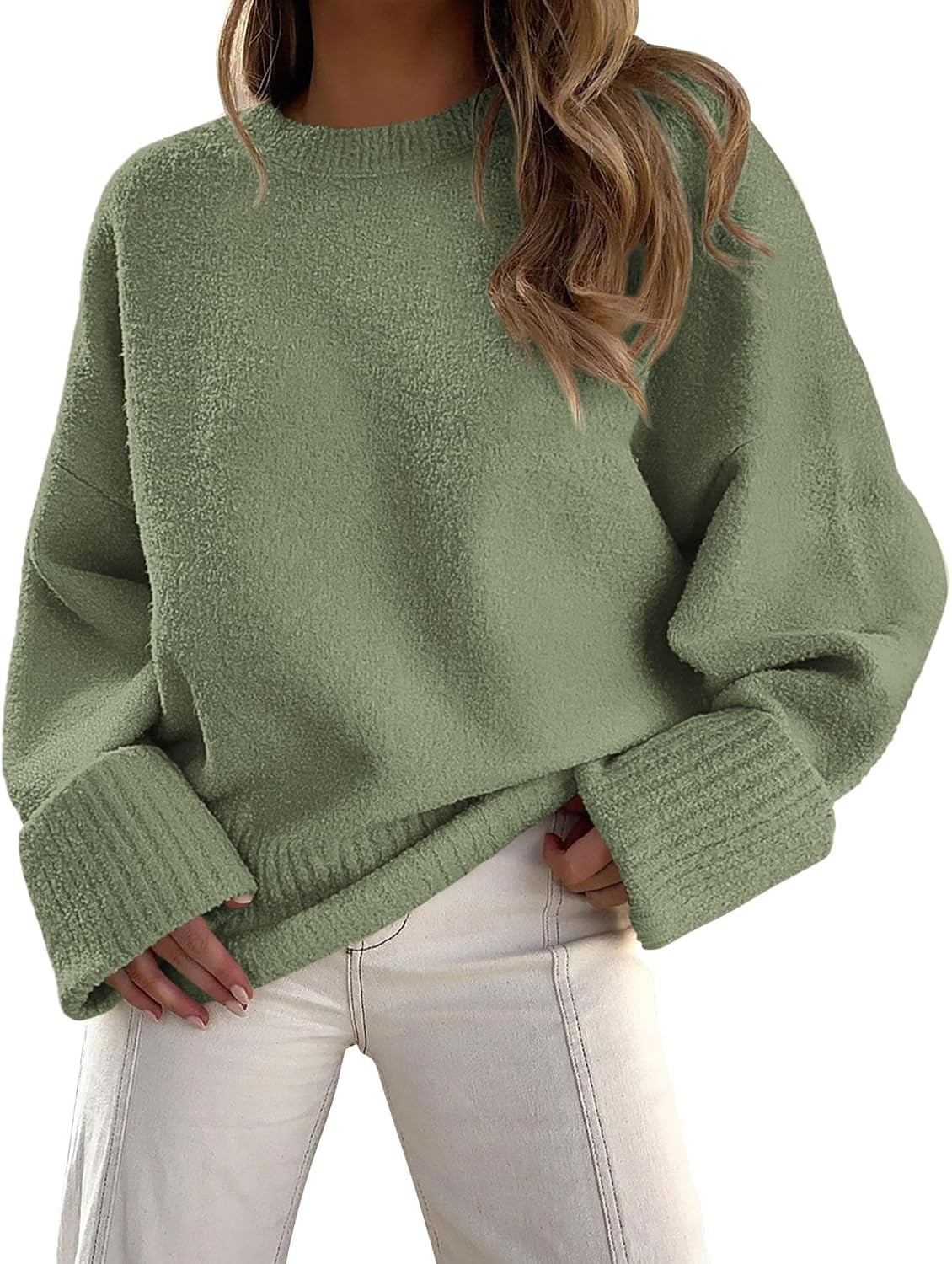 PRETTYGARDEN Women's Fall Fashion Cozy Oversized Sweaters | Amazon (US)