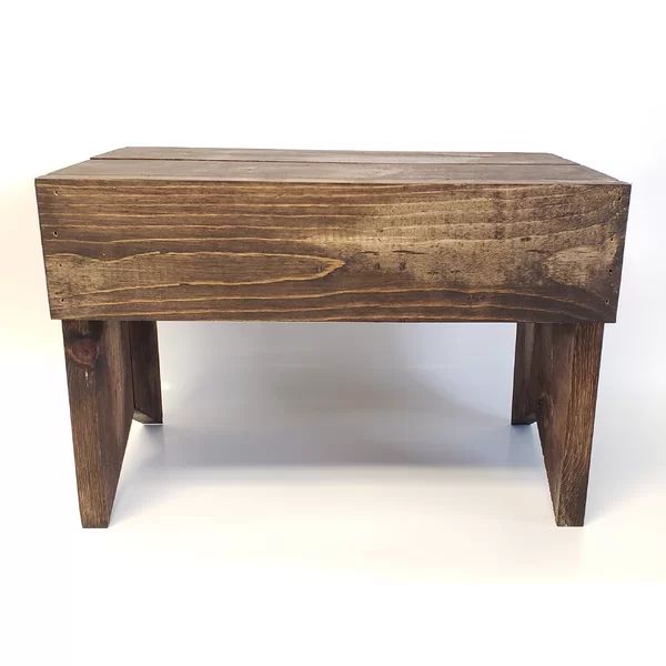 Williamstown Solid Wood Accent Stool | Wayfair North America