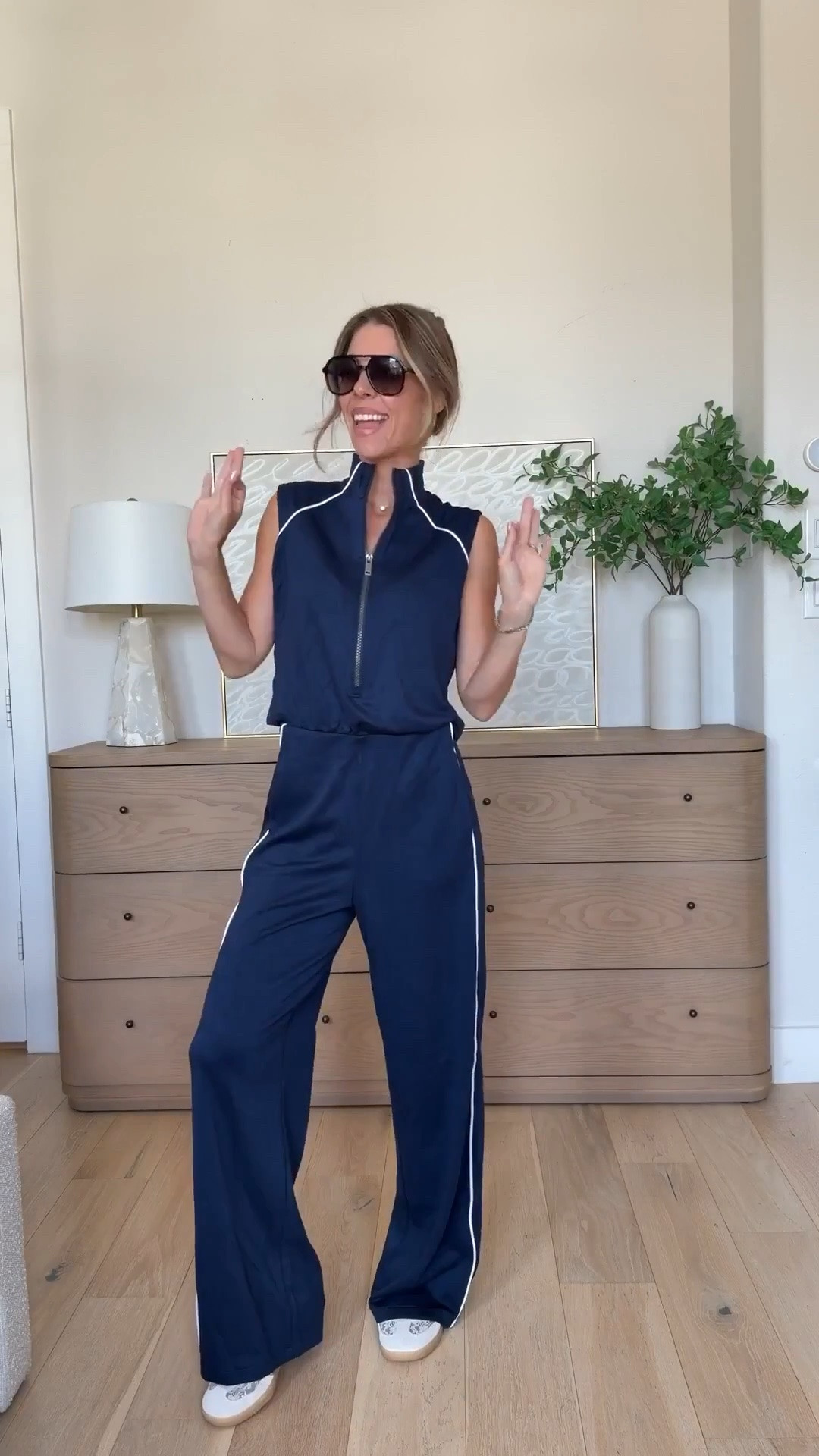 This jumpsuit!! Looks like Spanx but is from Amazon! Wearing size small fits true to size. Tons of colors!

#LTKootd #LTKgrwm #LTKActive