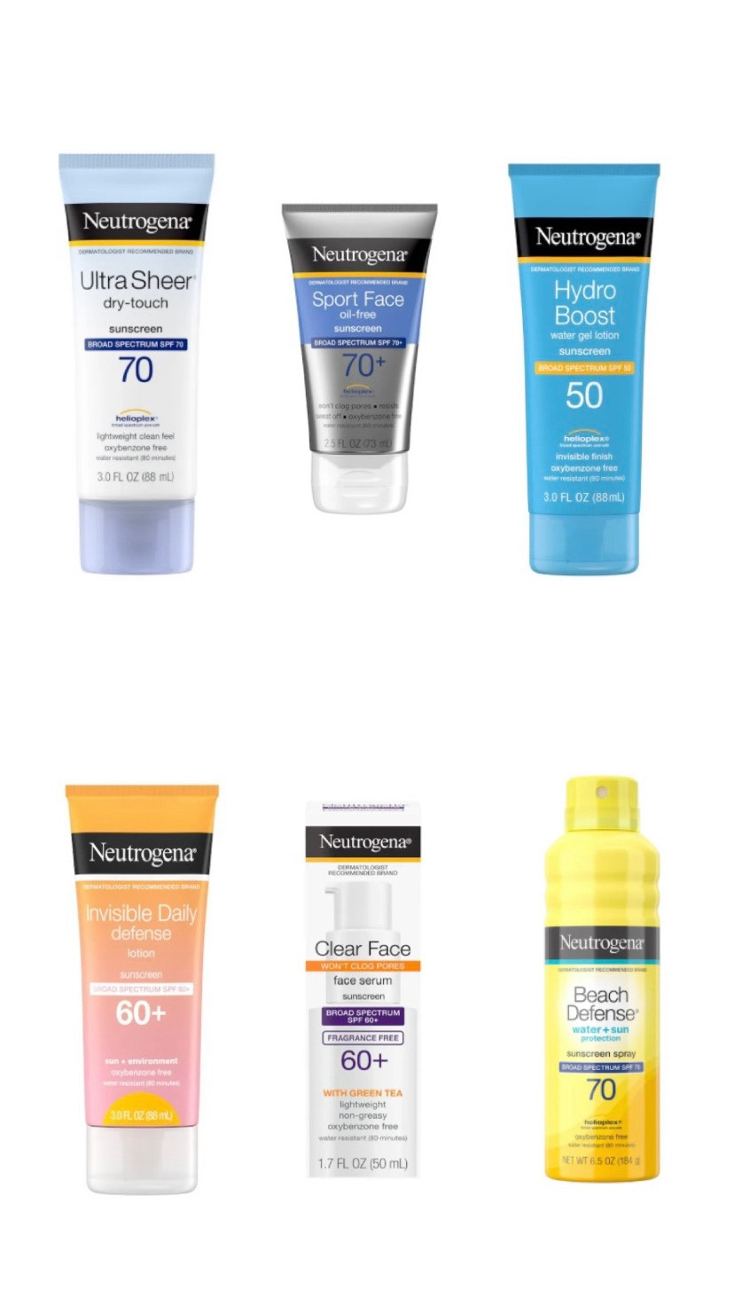 Neutrogena has some of the best sunscreen on the market. These are my favorite ones from them. They feel great on the skin & you feel comfortable knowing you’re protected wearing their brand. #neutrogena #spf #sunscreen #wearsunscreen

#LTKbeauty #LTKswim #LTKSeasonal