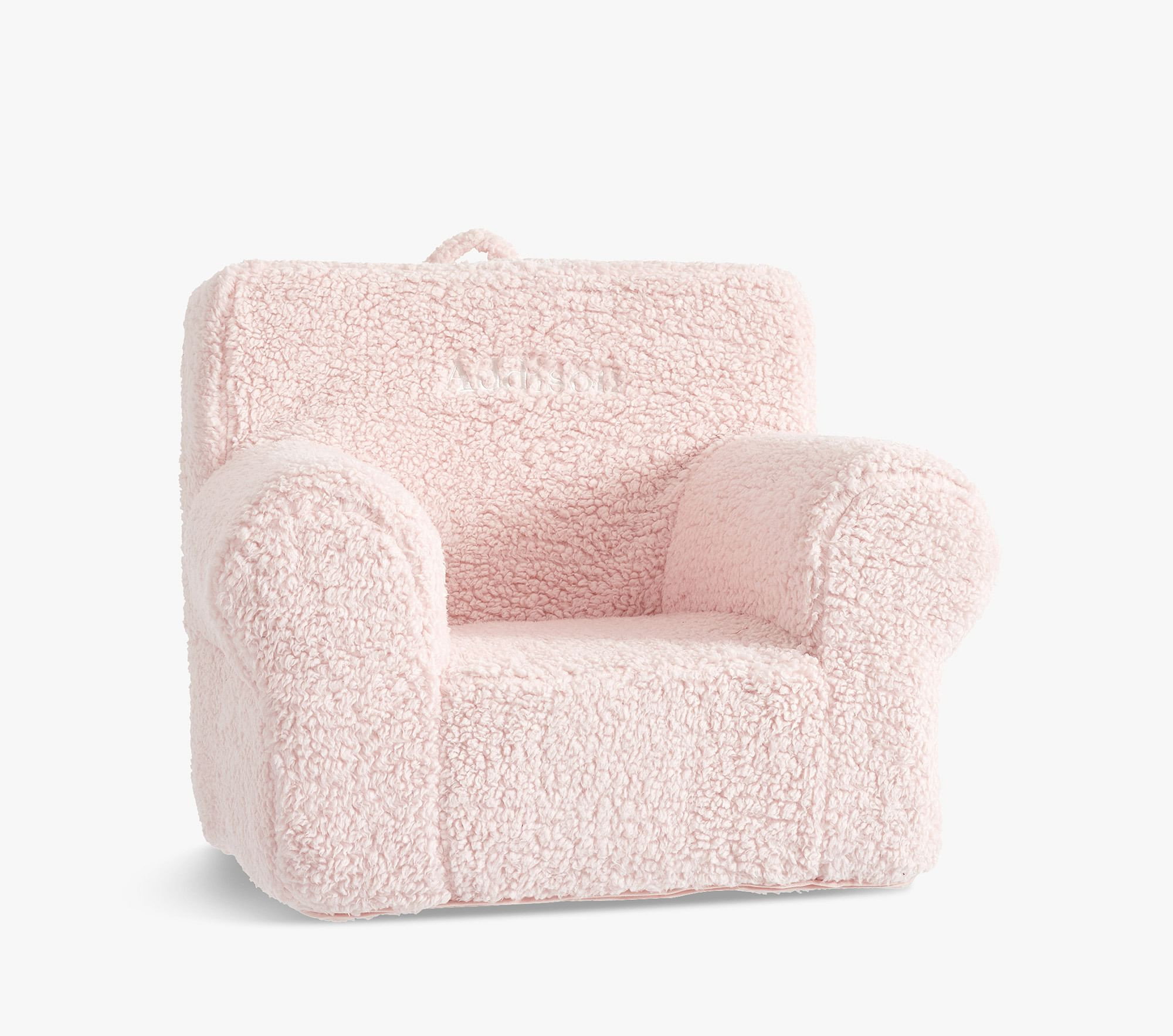 Kids Anywhere Chair®, Blush Cozy Sherpa | Pottery Barn Kids | Pottery Barn Kids