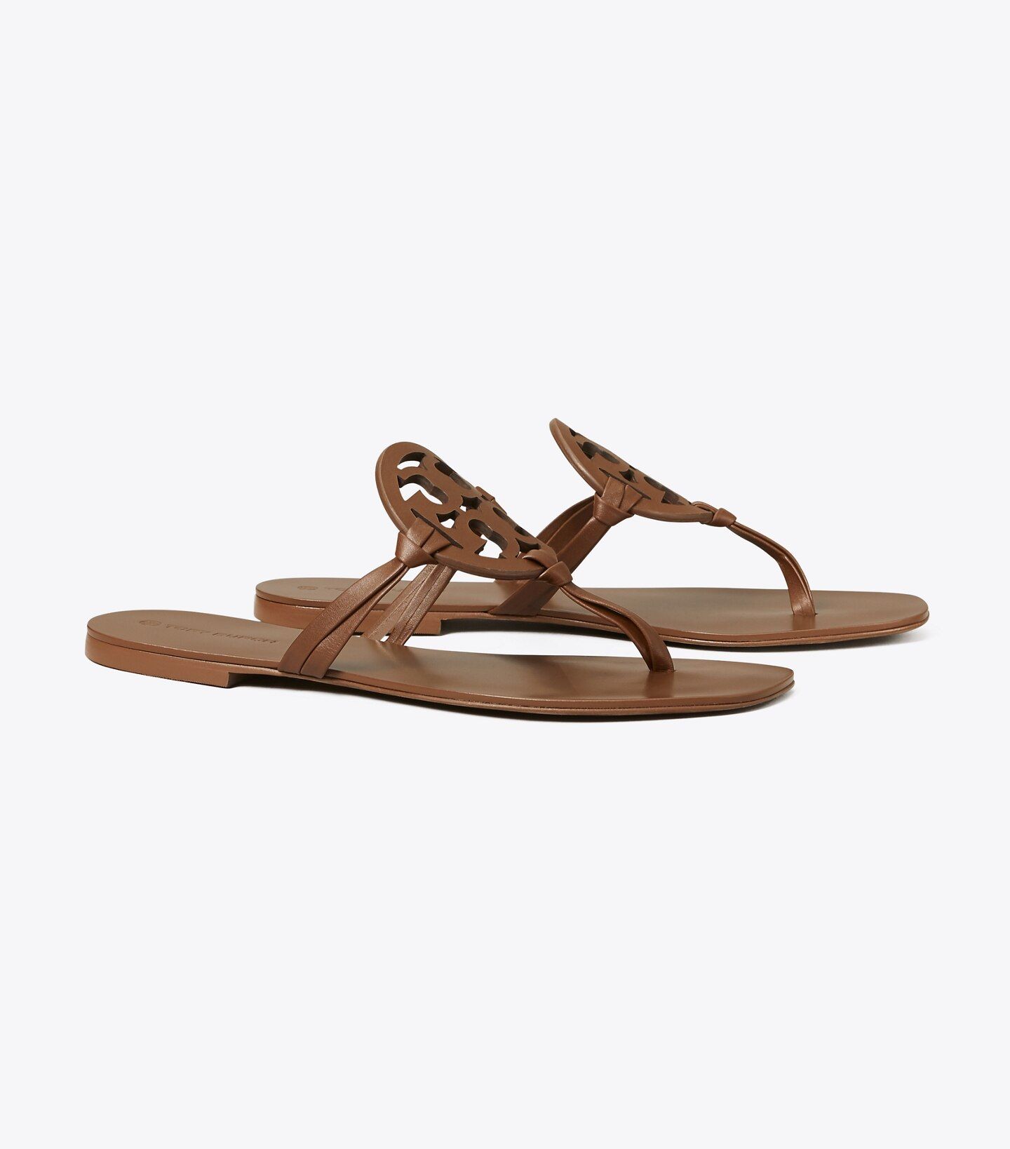 Miller Square-Toe Sandal, Leather | Tory Burch (US)