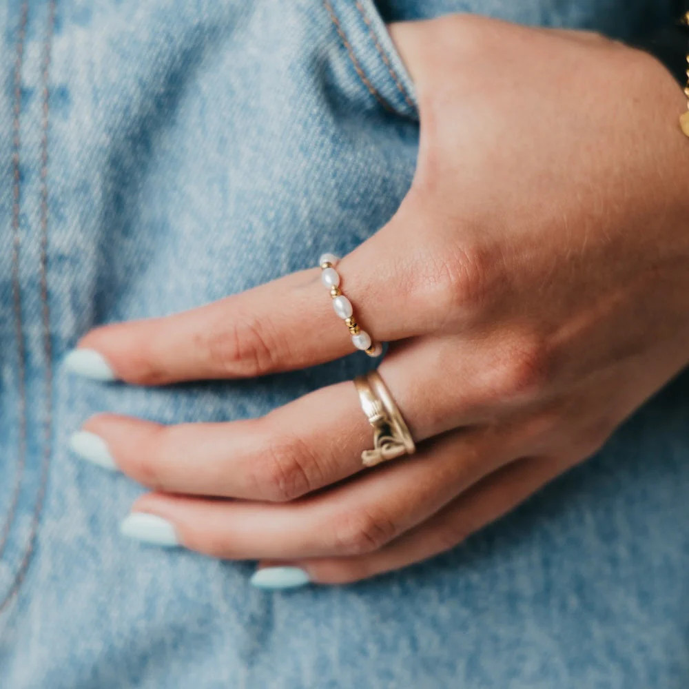 Delightful Pearl Ring - WATERPROOF | Pretty Simple