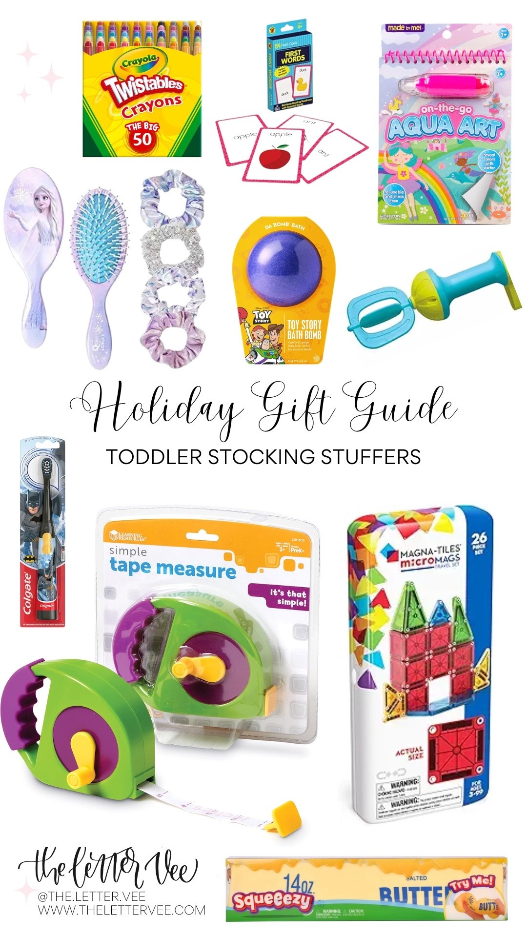 Holiday Gift Guide: Toddler Stocking Stuffers

Kids Stocking Stuffer Ideas / 2025 gifts 

#LTKGiftGuide #LTKKids