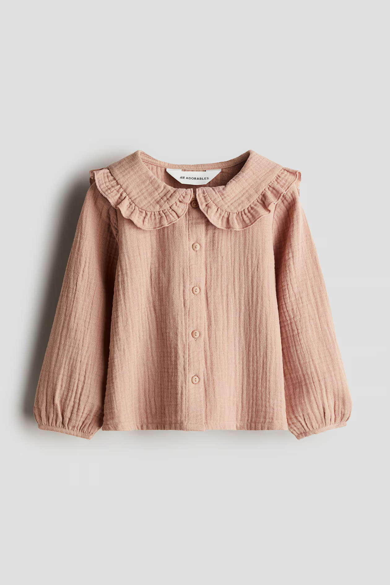 Cotton Muslin Blouse | H&M (US + CA)
