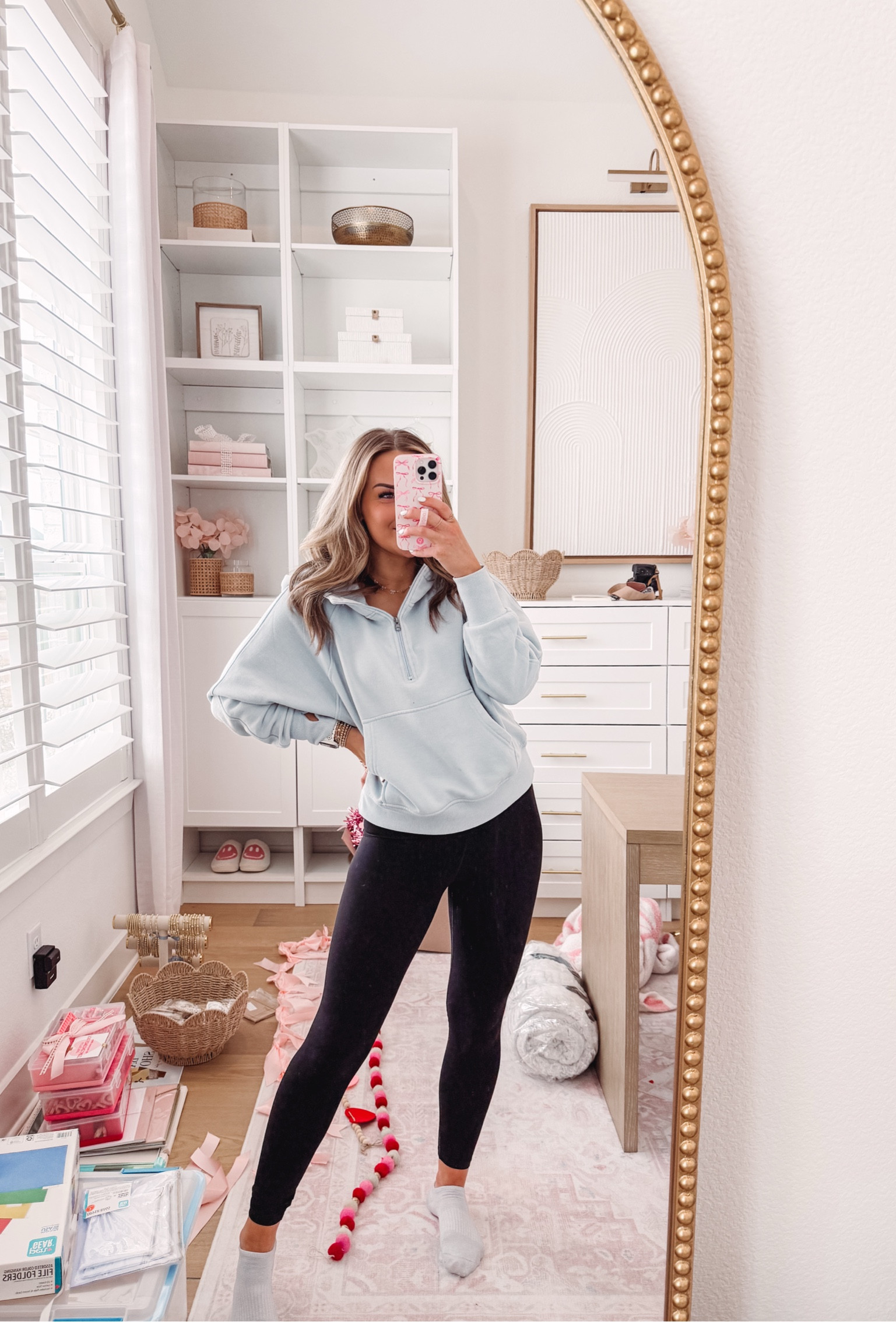 A crafty * and rainy * afternoon in my comfies 😌 comfies = what I call comfy clothes 😂💗 

#LTKSaleAlert #LTKBeauty #LTKStyleTip