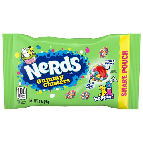 Nerds Gummy Clusters Sharepack, 3oz - Easter Egg & Gift Basket Fillers | Amazon (US)