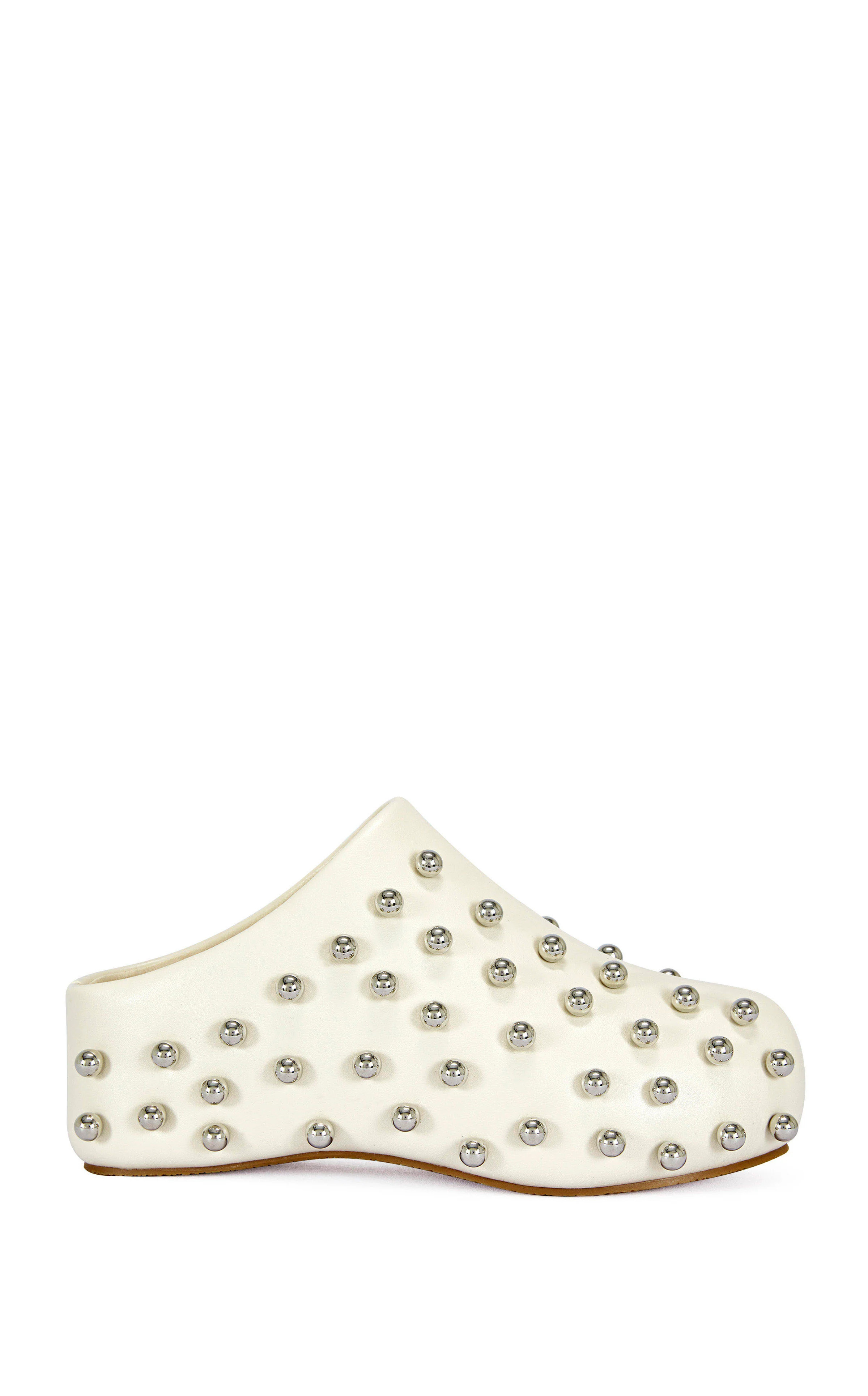 DARWINSTUD-BONE FLATFORM MULE | Azalea Wang