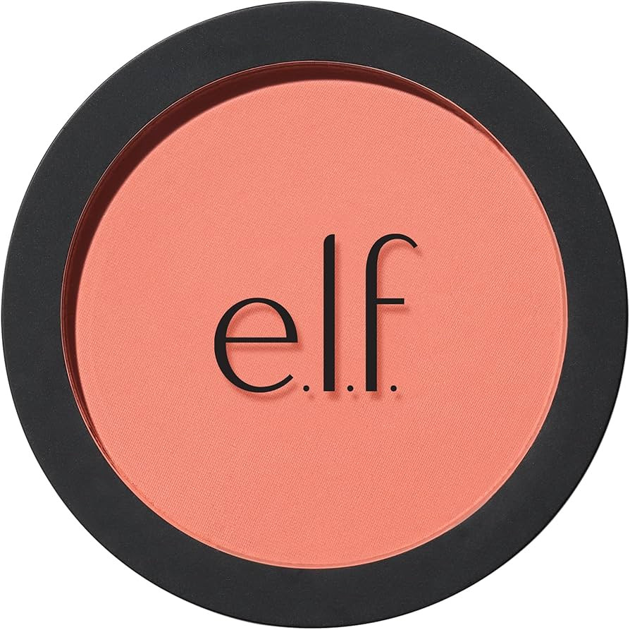 e.l.f. Primer-Infused Matte Blush, Vegan & Cruelty-Free, Long-Lasting, Lightweight & Buildable Po... | Amazon (US)