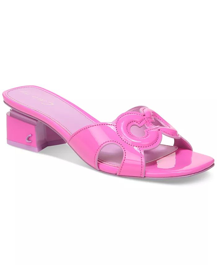 Nia Cutout Block-Heel Dress Sandals | Macys (US)