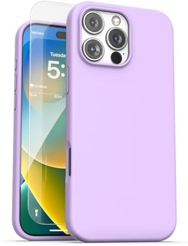 ENCASED Magnetic Case for iPhone 16 PRO with Screen Protector, Silk-Touch Magnetic Cover (Compati... | Amazon (US)