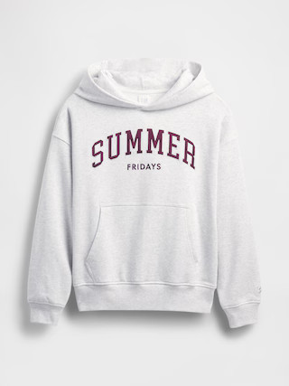 Gap × Summer Fridays Heavyweight Oversized Logo Hoodie | Gap (US)