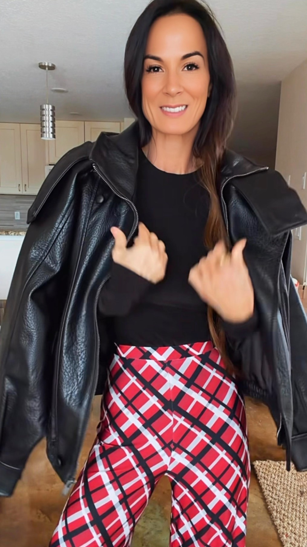 GRWM: Wine night edition 🍷 Part I

The question isn’t what we’re drinking tonight… it’s what am I wearing while doing it.

Starting strong with a little pattern play because red plaid pants + a crisp tee = effortless cool with main-character confidence. Casual, chic, and ready for that first pour.

Wine date outfit dilemma, solved ✔️
Wearing XS

#GRWM #WineNightStyle #OOTN #WhatToWearTonight #FashionOver40 #normakamali #StyleConfidence #ChicCasual #PatternPlay #ModernStyle #EffortlessFashion #NicoleColeeStyle #LTKStyle #LTKFashion #StyleInspo #GirlsNightOut

#LTKGiftGuide #LTKHoliday #LTKdayinmylife