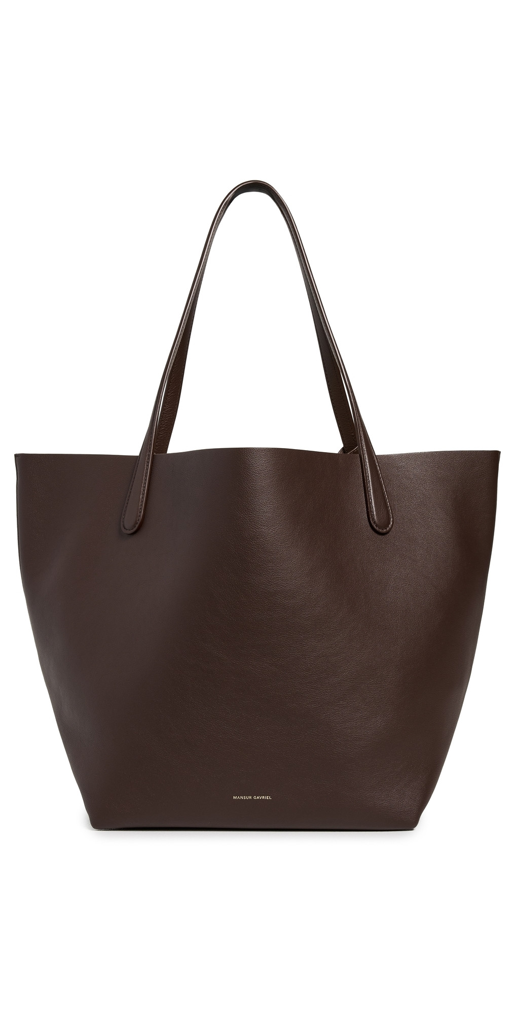 Mansur Gavriel Everyday Soft Tote Chocolate/Butter One Size | Shopbop