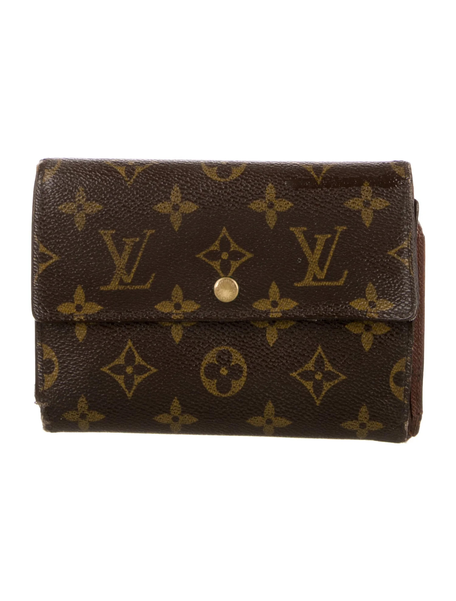 2001 LV Monogram Porte-Trésor Étui Papier Wallet | The RealReal
