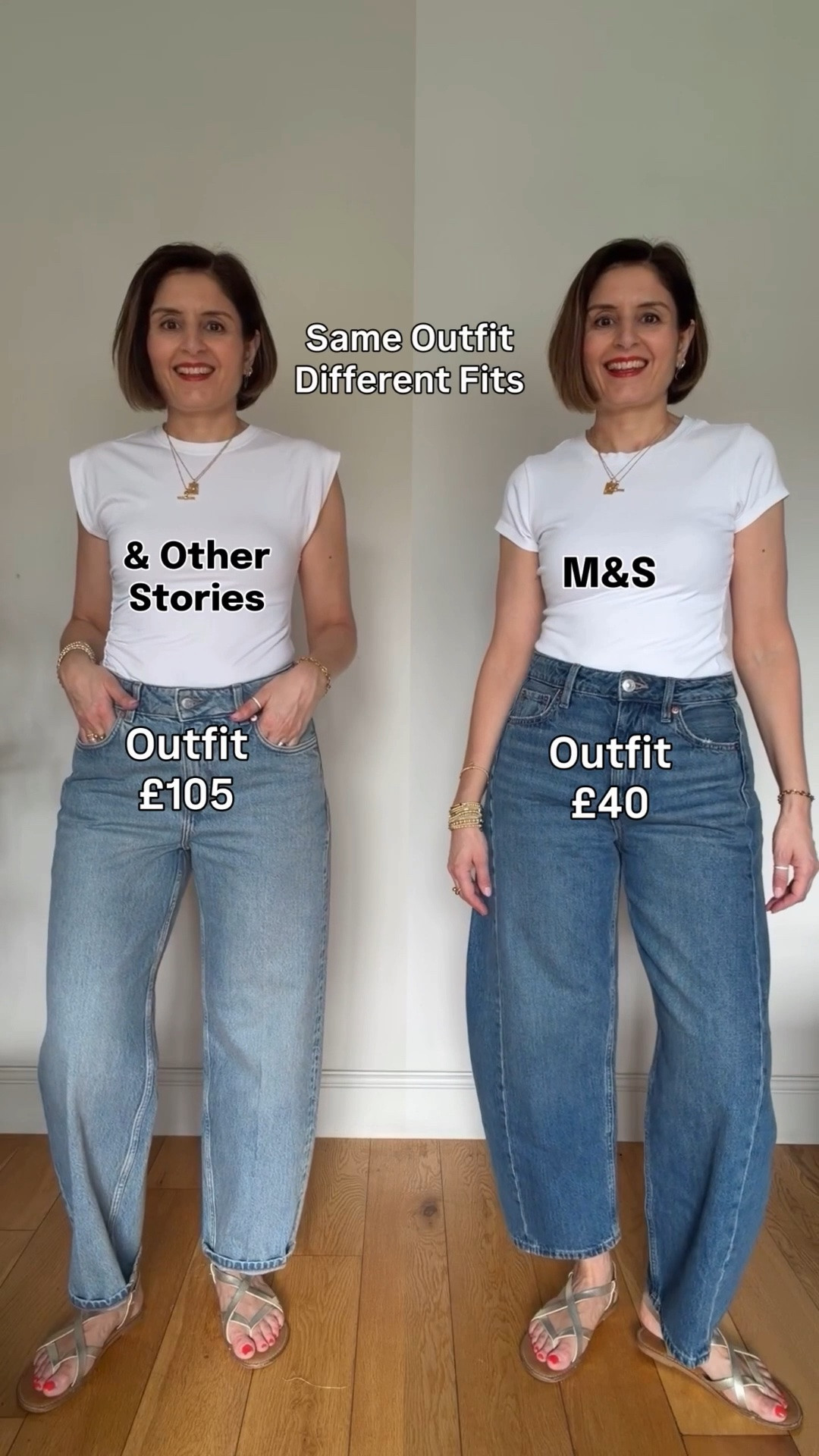 My current favourite jeans & tees - love them so much I’ve bought them in multiple washes / colours.  

I tend to wear the & Other Stories jeans for smarter looks and have them in black too. The shoulder shape on the tee is great for balancing my hips. 

The M&S barrel jeans are so good that I’ve bought them in white too, perfect for everyday wear & the tee is a fab classic shape that’s great for layering. 

Sizing - I’m wearing a 10 in the jeans, small in the Stories tee and 8 in the M&S one.

#LTKuk #LTKsummer #LTKjeans