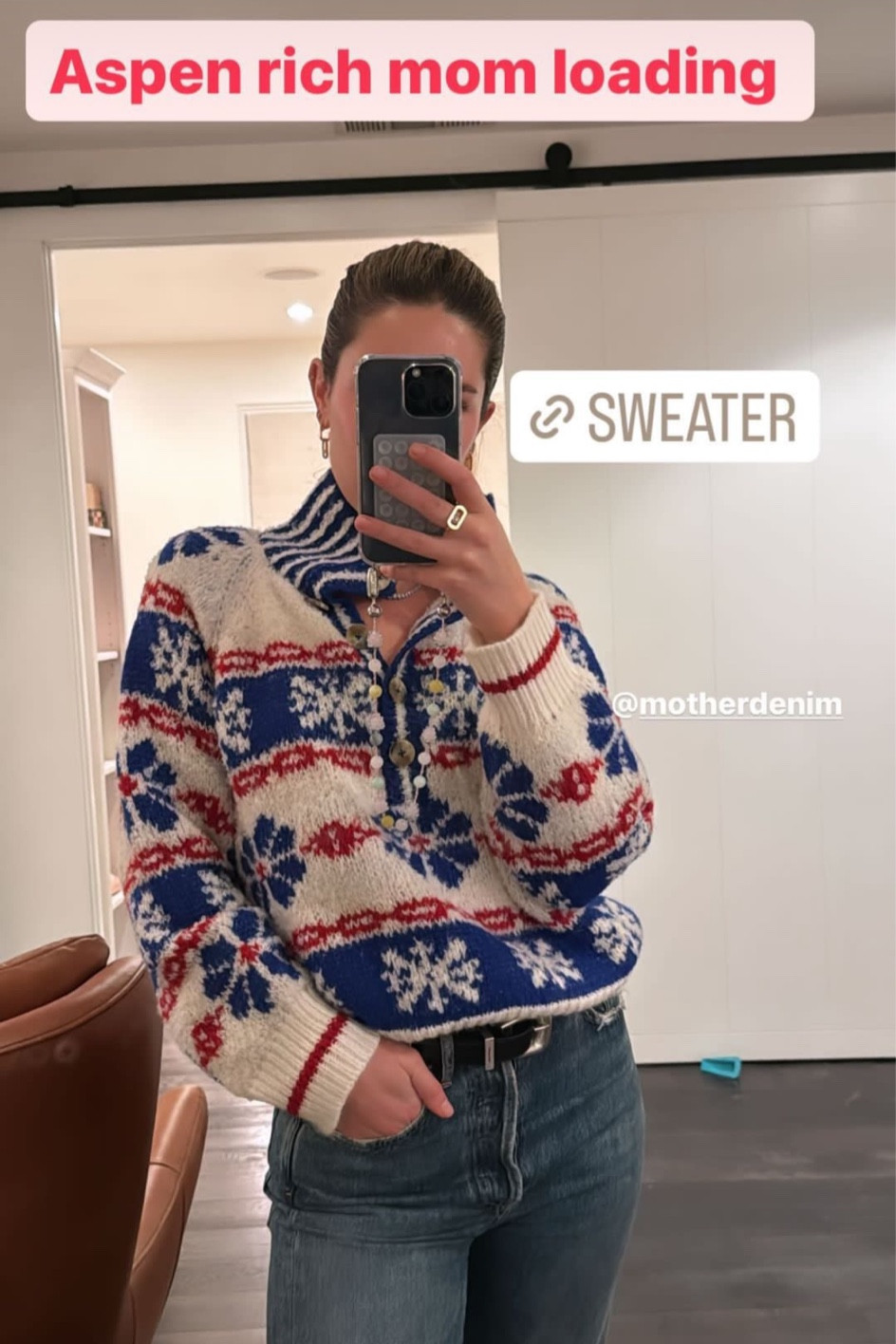 Get Tinx’s exact sweater from Mother for this season or grab a similar one for a fraction of the price! 