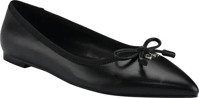Calvin Klein Aolina Pointed Toe Flat (Women) | Nordstromrack | Nordstrom Rack