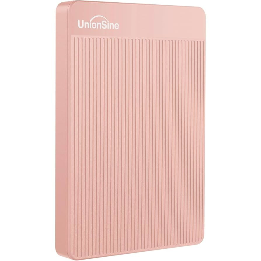 UnionSine 500GB Ultra Slim Portable External Hard Drive USB3.0 HDD Storage Compatible for PC, Des... | Amazon (US)