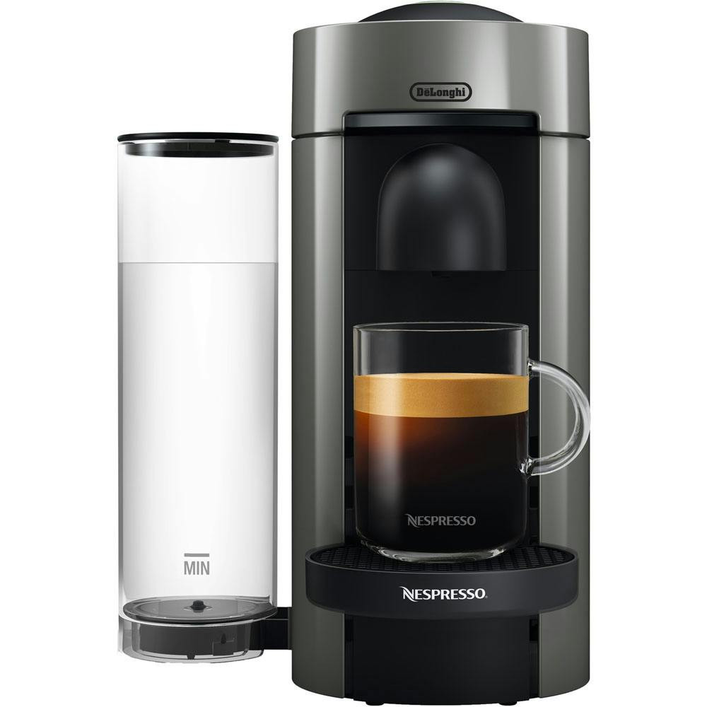 Nespresso VertuoPlus Coffee & Espresso Single-Serve Machine · Gray | Curated