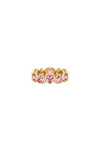 The M Jewelers NY The Much Love Ring in Pink & Gold from Revolve.com | Revolve Clothing (Global)