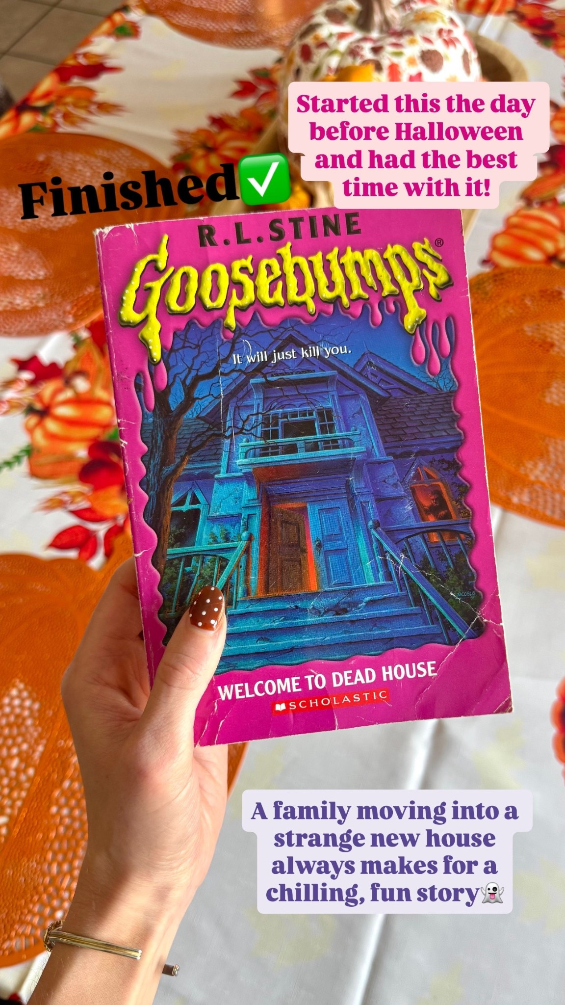 Goosebumps books. Thriller books. R.L. Stine. Welcome To Dead House. Book recommendations.

#LTKU #LTKGiftGuide