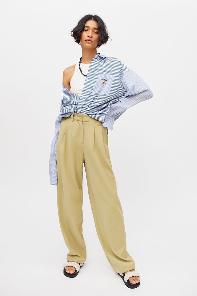 Motel Sakila High-Waisted Trouser Pant | Urban Outfitters (US and RoW)