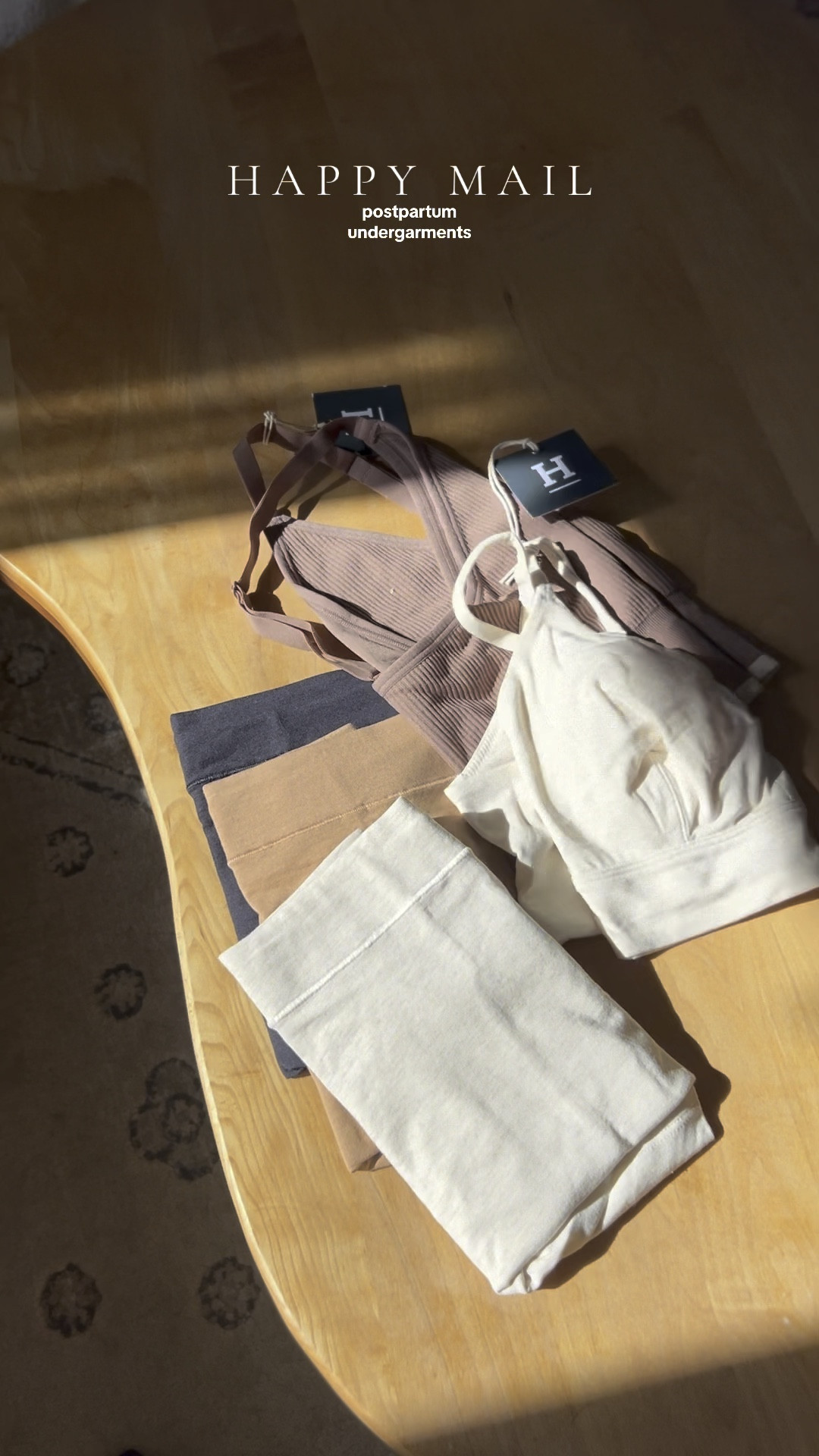 happy mail day! 

i sized up for postpartum in both the underwear and bras 🥰

#LTKkids #LTKfindsunder100 #LTKbump