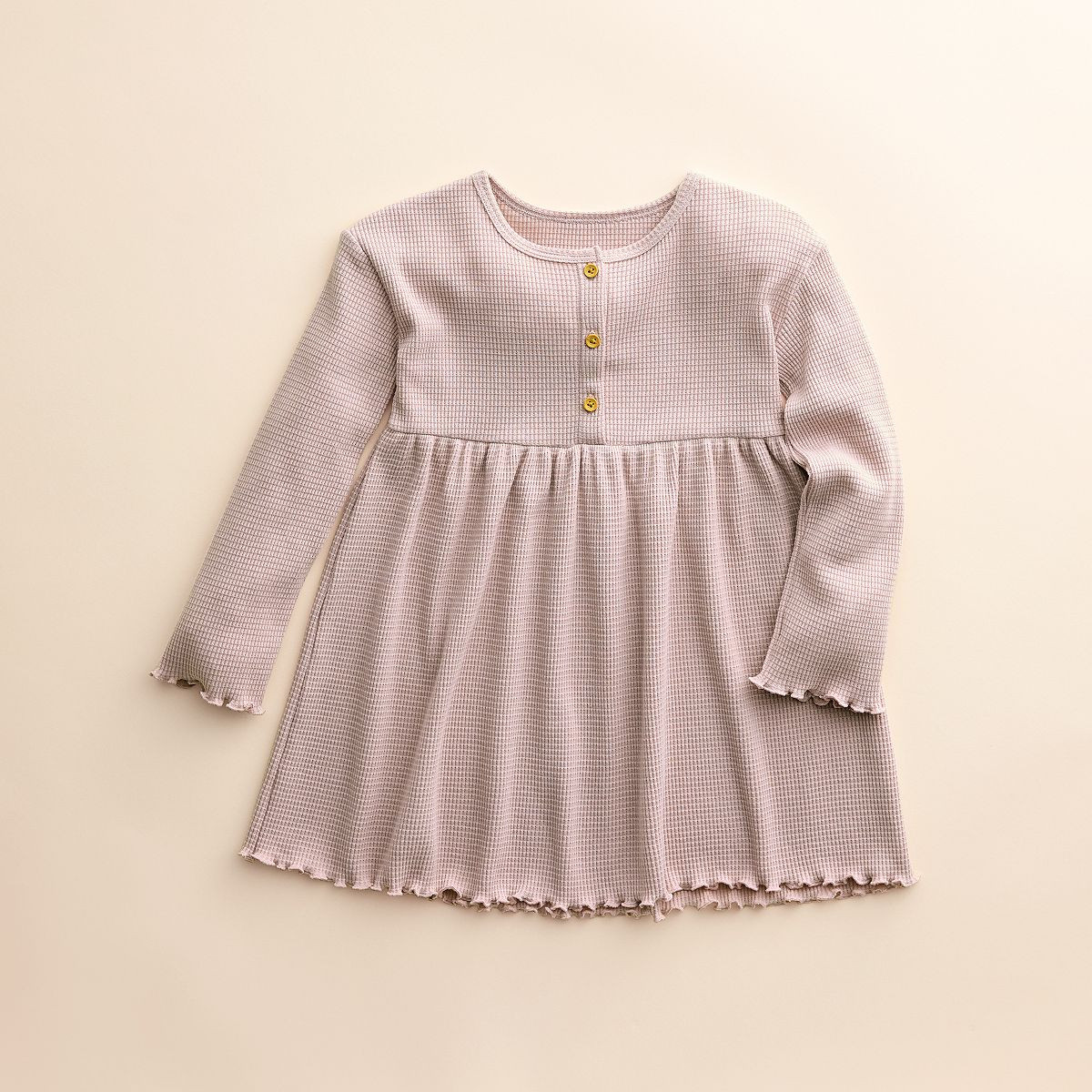 Baby & Toddler Girl Little Co. by Lauren Conrad Long-Sleeve Henley Dress | Kohl's