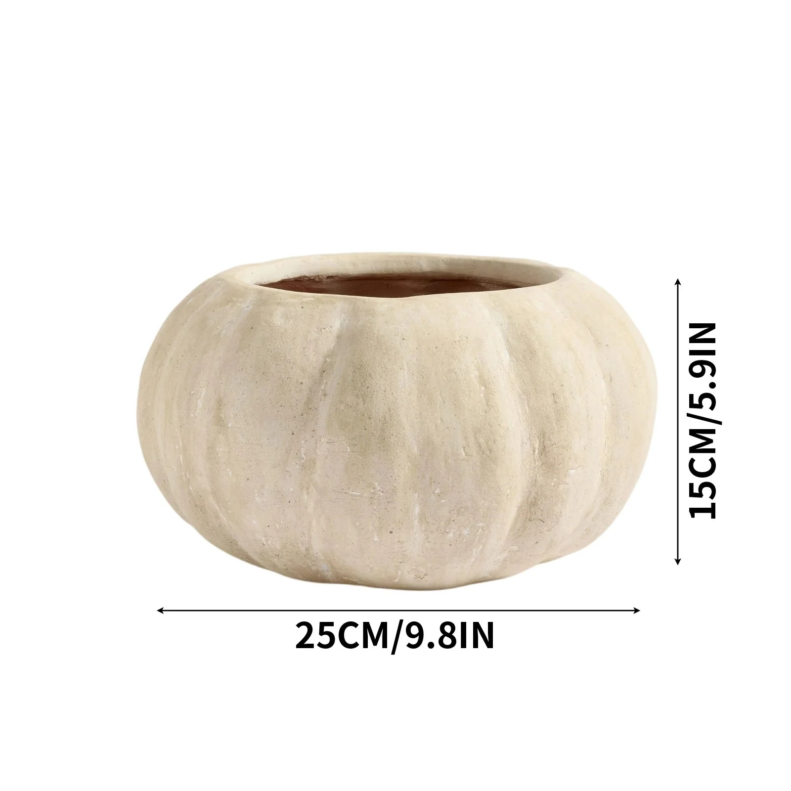 Halloween Decorations丨 Oversized 10inch Diameter Resin Pumpkin Cachepot - 2025 Halloween Exclus... | Walmart (US)