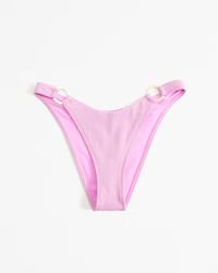 Women's O-Ring High-Leg Cheeky Bottom | Women's New Arrivals | Abercrombie.com | Abercrombie & Fitch (US)