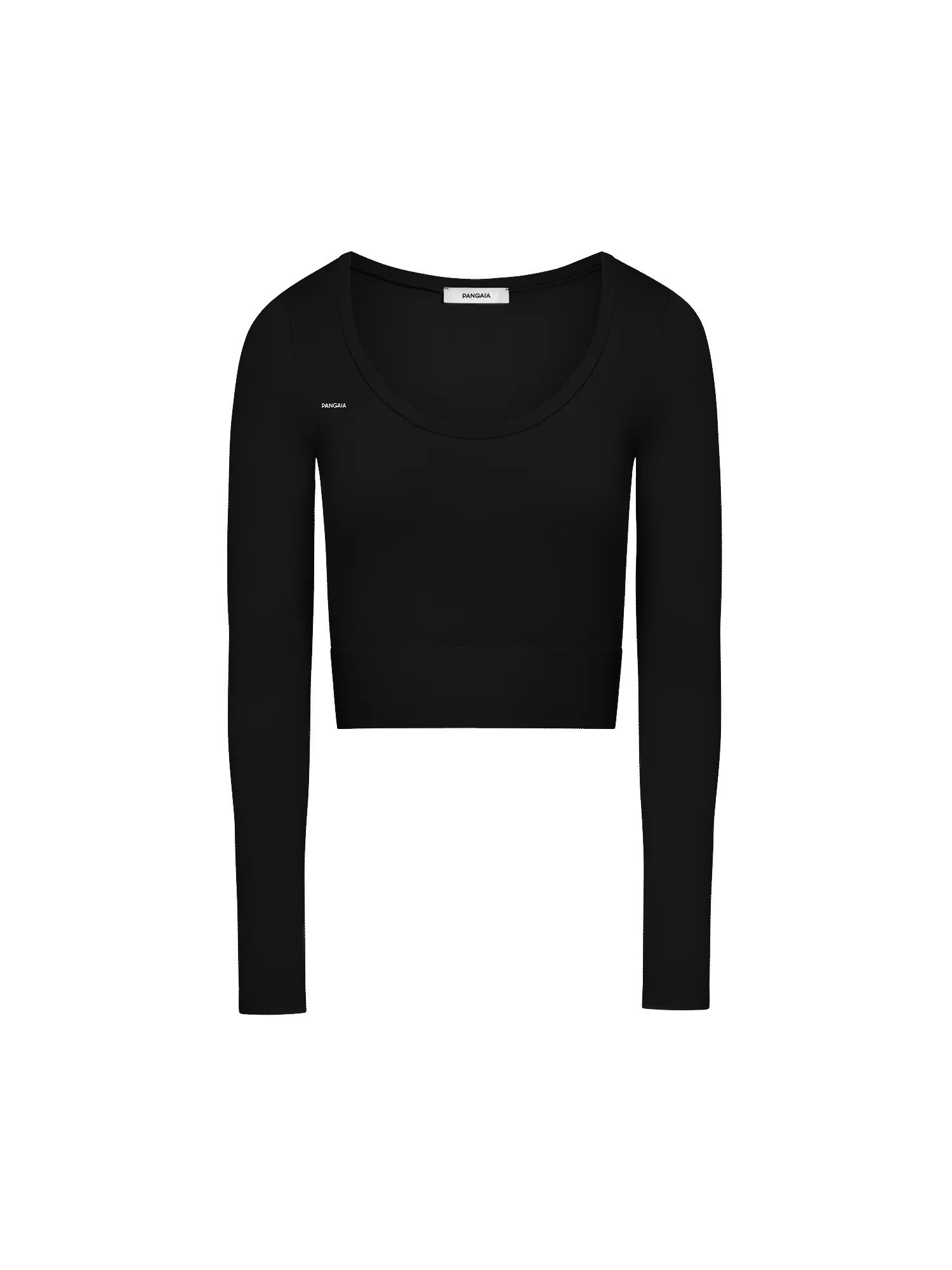 Women&#39;s Activewear 3.0 Crop Top - Black - Pangaia | The Pangaia (EU, UK, AUS)