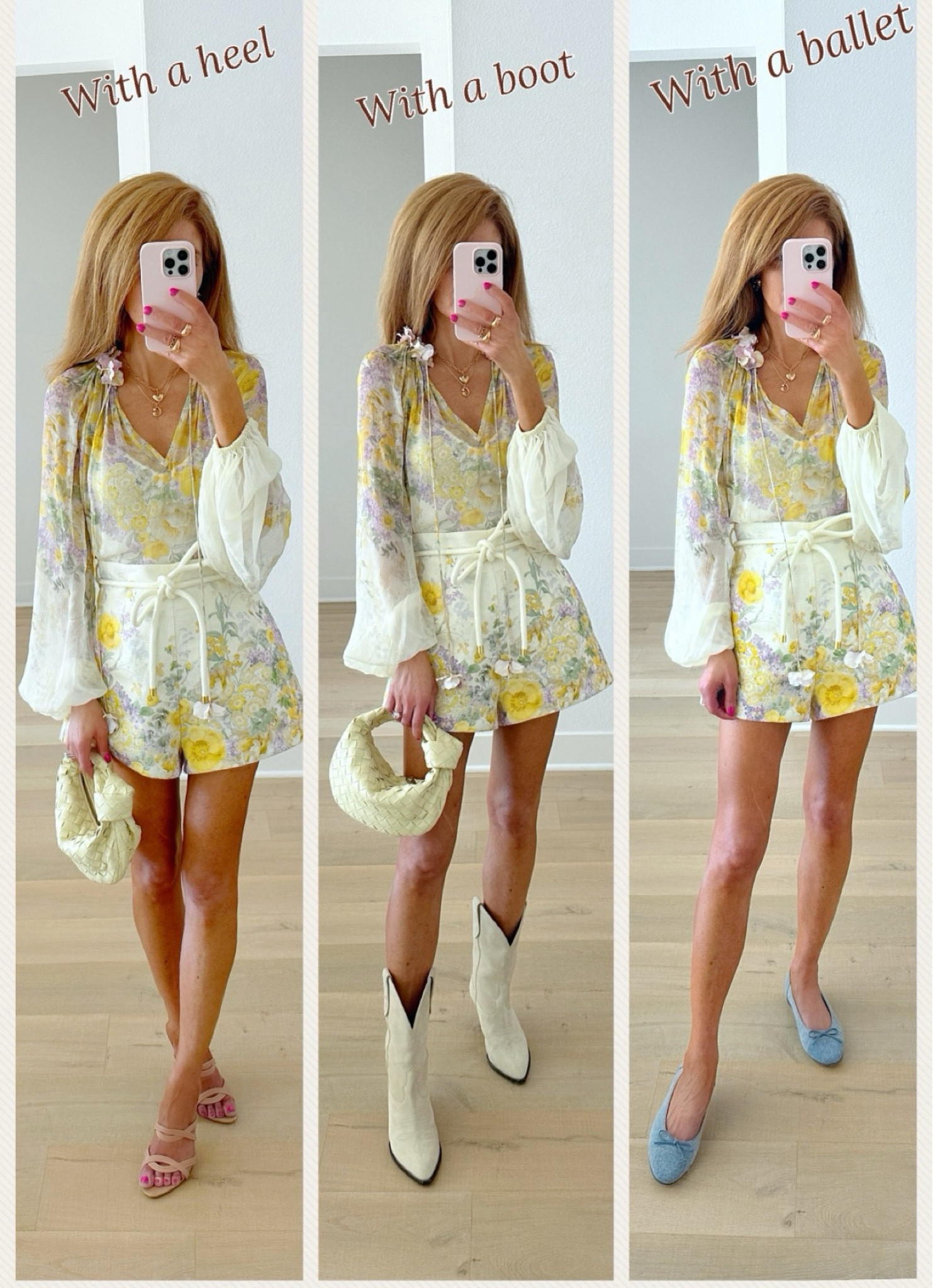 Love this matching set for Spring! Would be fab for Easter too. Wearing size 0 in both. Denim Ballet flats run true to size! 

#LTKshoecrush #LTKSeasonal #LTKfindsunder100