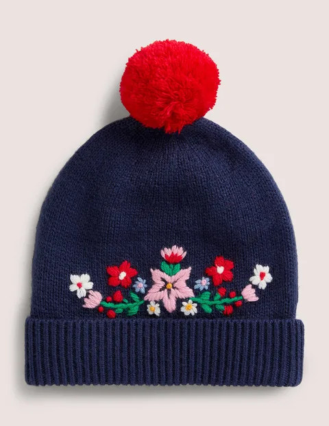 Embroidered Hat - Navy | Boden (US)