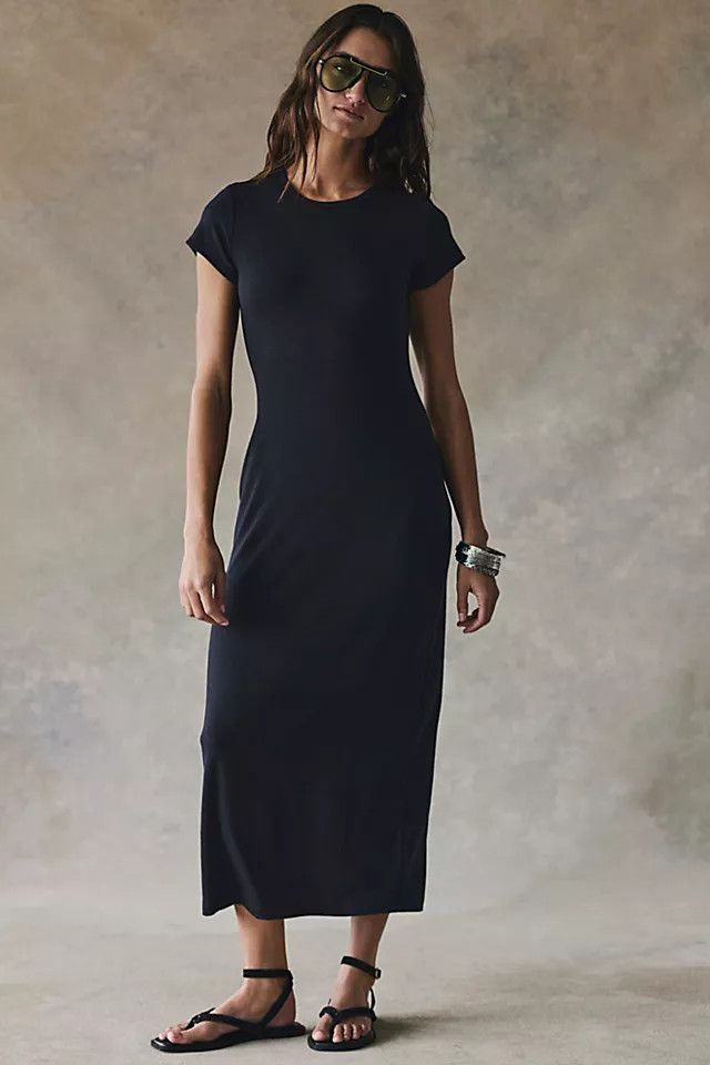 Essential Slim Midi by FP Beach at Free People, Pastel Lavender, M | Free People (Global - UK&FR Excluded)
