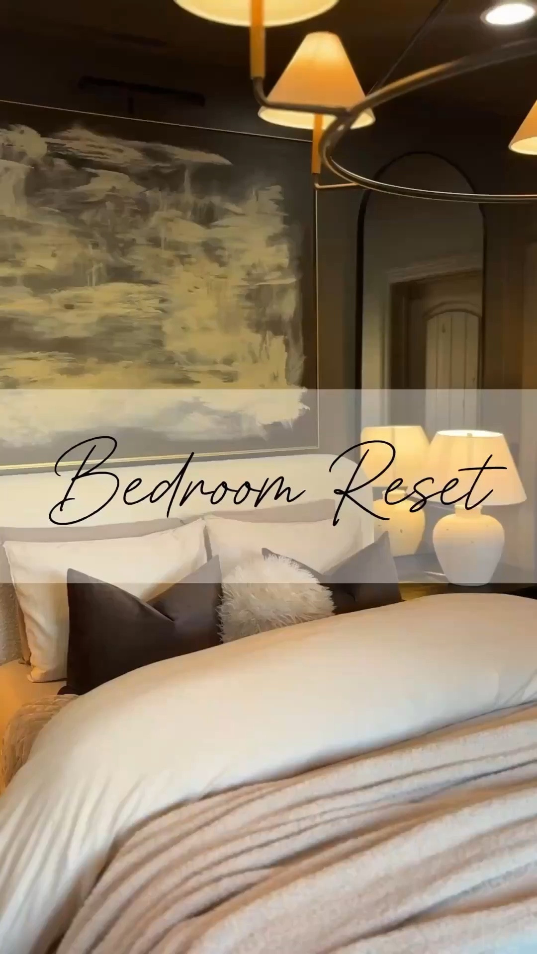 Let’s do a little bedroom refresh 😍

A cozy bedroom reset with soft textures, calming tones, and elevated design details. If you’re looking for bedroom inspo or simple interior design ideas to elevate your space, this is the perfect place to start.


#luxurybedroom #bedroomreset #elegantliving #interiorstyling #sophisticateddesign #bedroominspo #interiordesign #interiordecorator


#summerthompsonstyles


#LTKmorningroutine #LTKHome #LTKdayinmylife