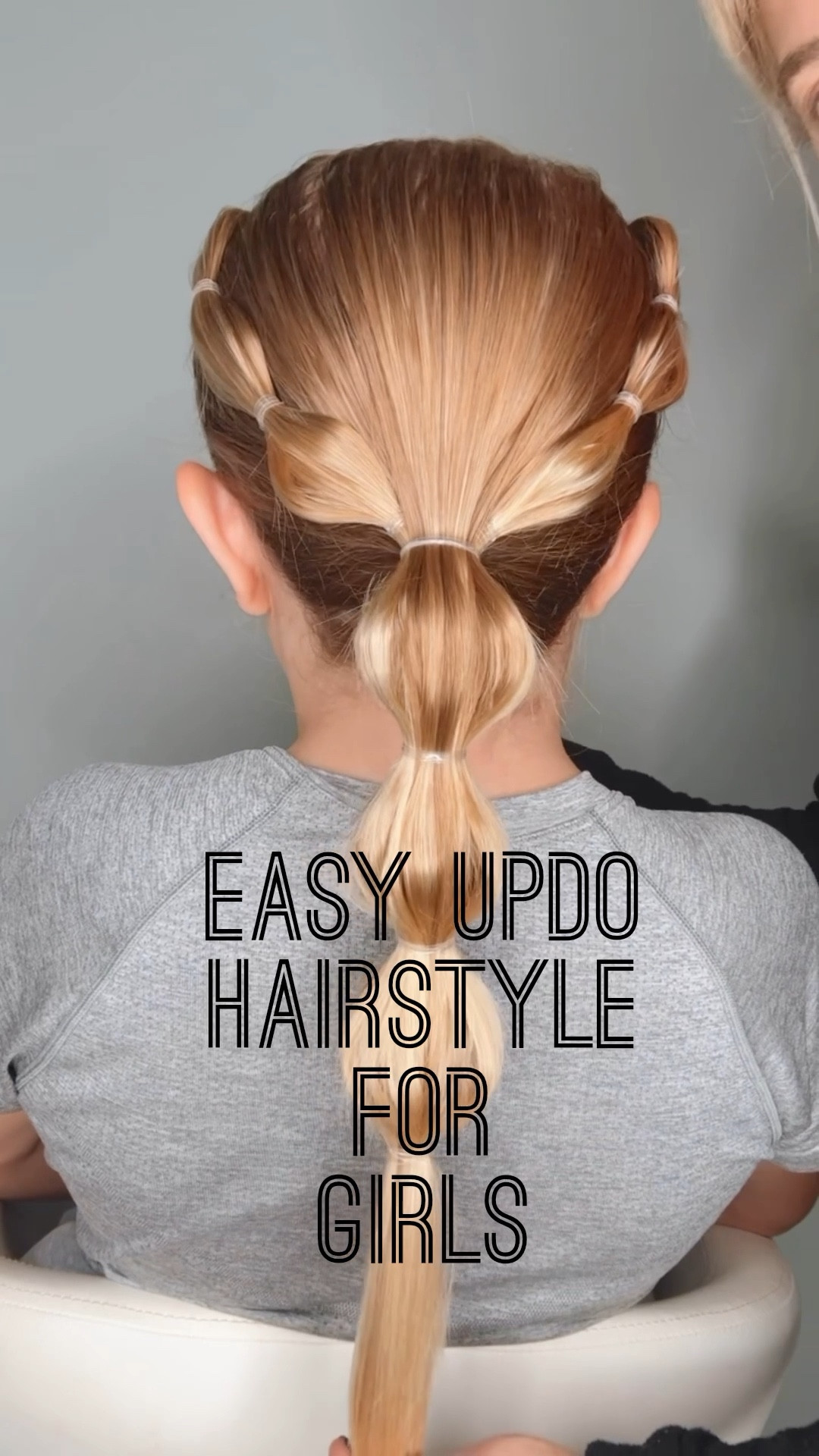 EASY UPDO FOR GIRLS 🩷 Here’s a cute and easy hairstyle for school or sports! It’s cute as can be! I just love it! Sharing my favorite hair products, too! Make sure you save and follow us for daily hairstyles! 

#LTKBeauty
