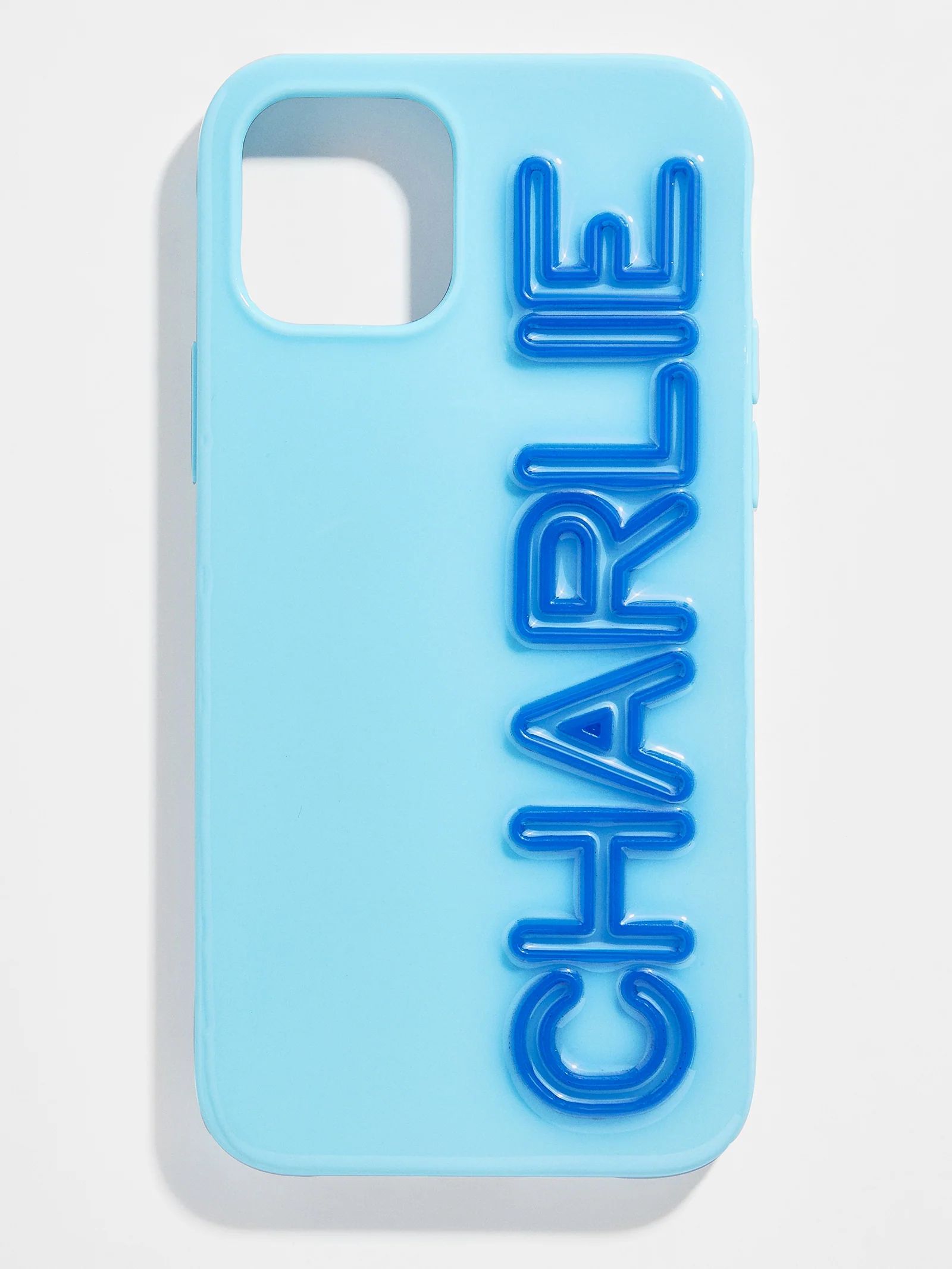 Fine Line Custom iPhone Case - Light Blue / Cobalt | BaubleBar (US)