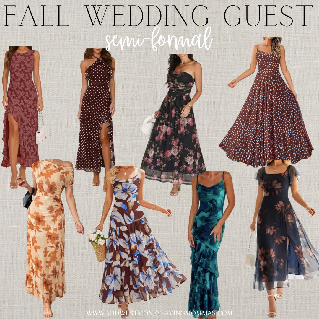 Semi-Formal Wedding Guest Dresses 

Fall wedding guest outfits floral dress fall dress Amazon fashion maxi dress midi dress

#LTKootd #LTKgrwm #LTKWedding